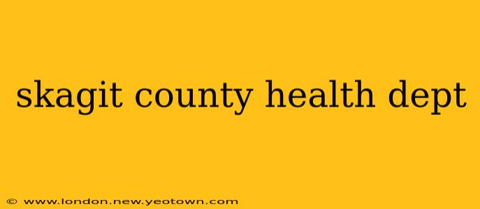 skagit county health dept