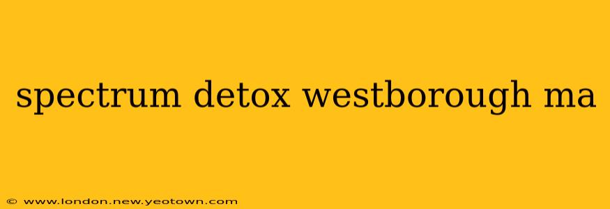 spectrum detox westborough ma