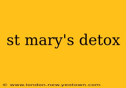 st mary's detox