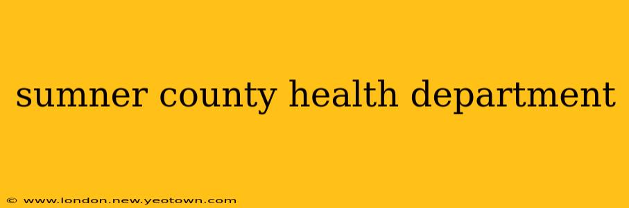 sumner county health department