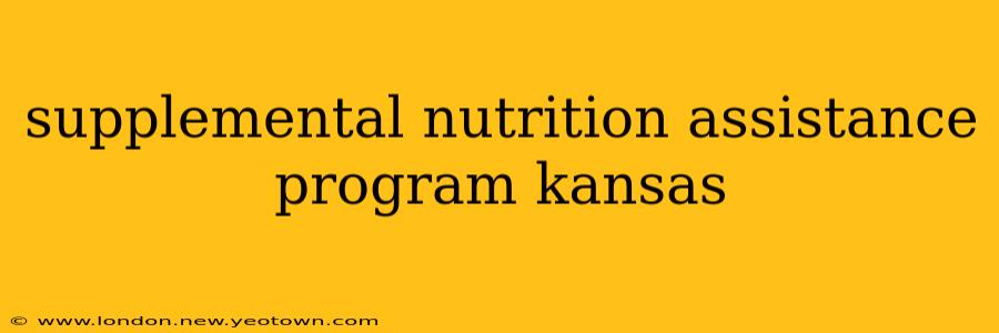 supplemental nutrition assistance program kansas