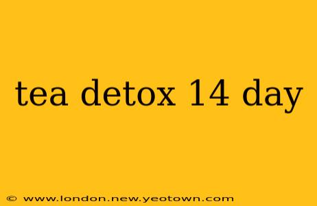 tea detox 14 day