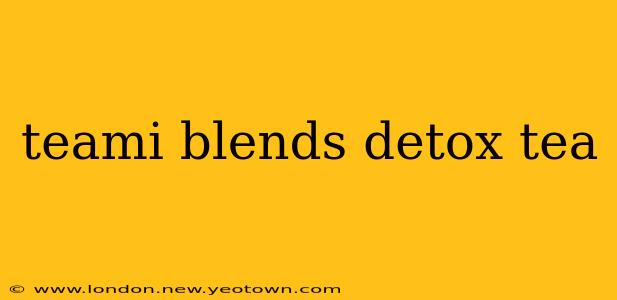 teami blends detox tea