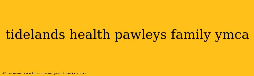 tidelands health pawleys family ymca