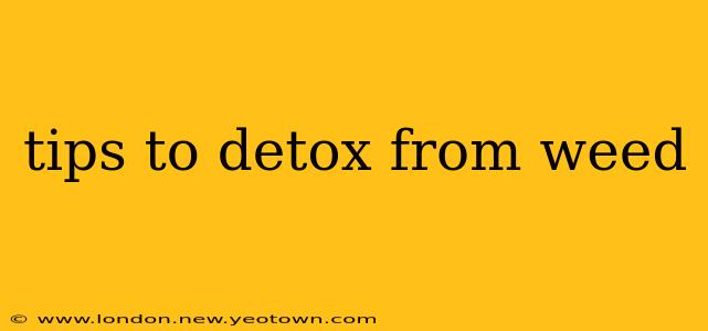 tips to detox from weed
