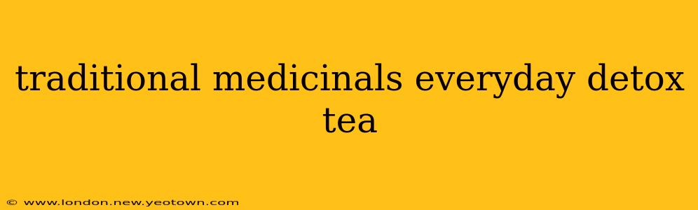 traditional medicinals everyday detox tea
