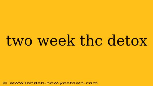 two week thc detox