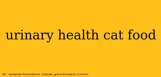 urinary health cat food