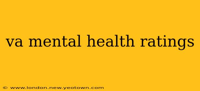 va mental health ratings