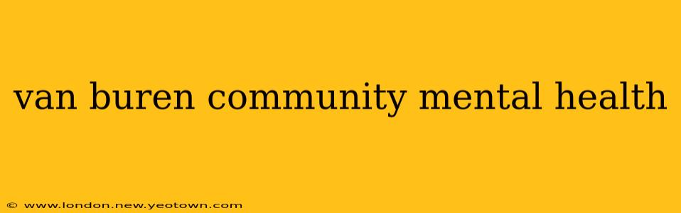 van buren community mental health