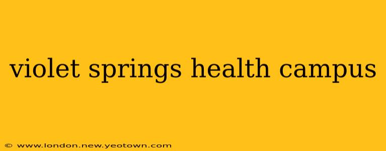 violet springs health campus