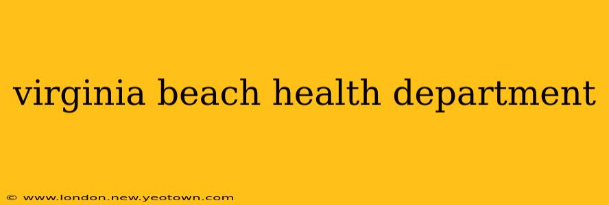 virginia beach health department