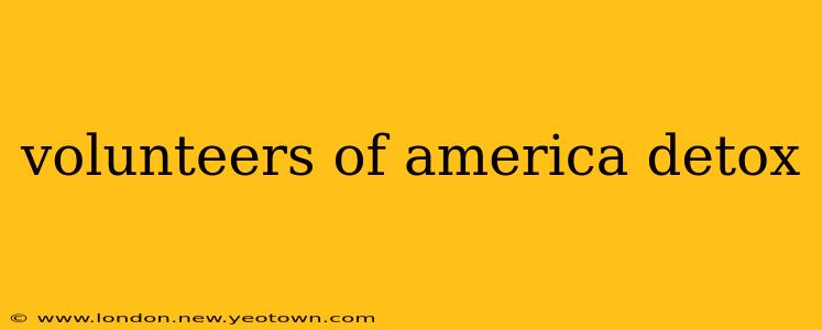 volunteers of america detox