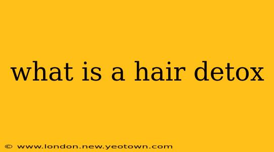 what is a hair detox