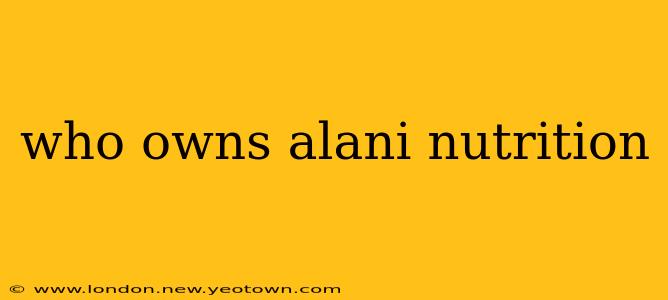 who owns alani nutrition