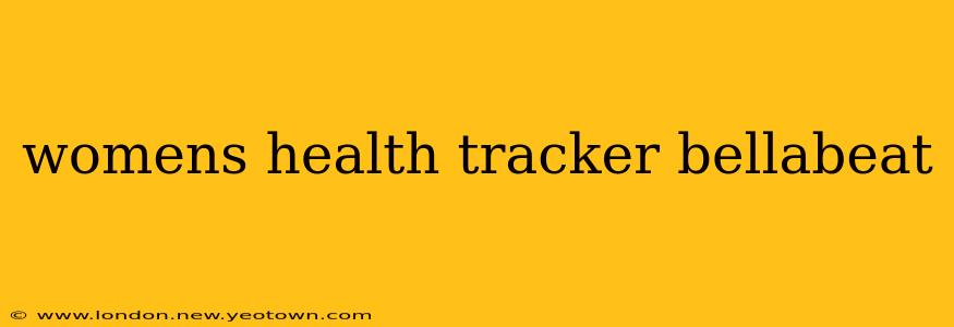 womens health tracker bellabeat