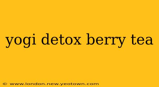 yogi detox berry tea