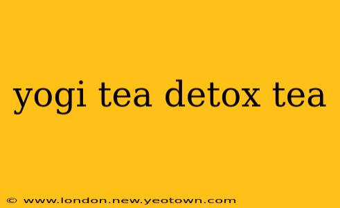 yogi tea detox tea
